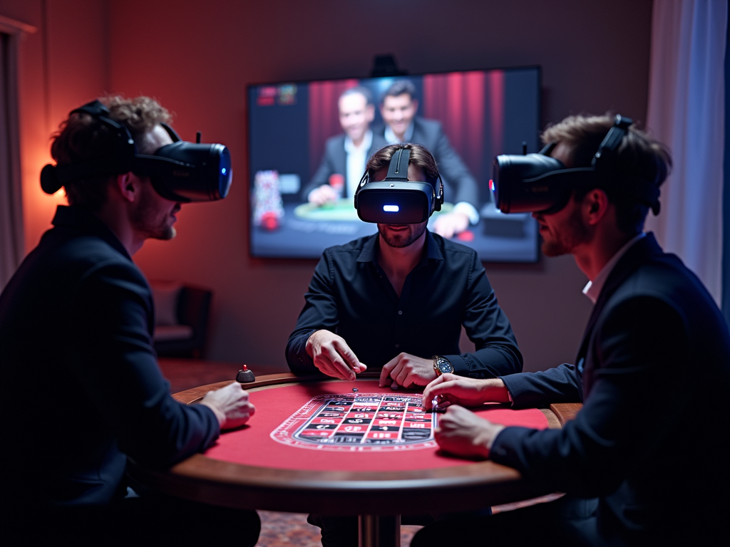 Table de casino live avec croupier en direct et cartes, symbolisant l'innovation belge en 2025