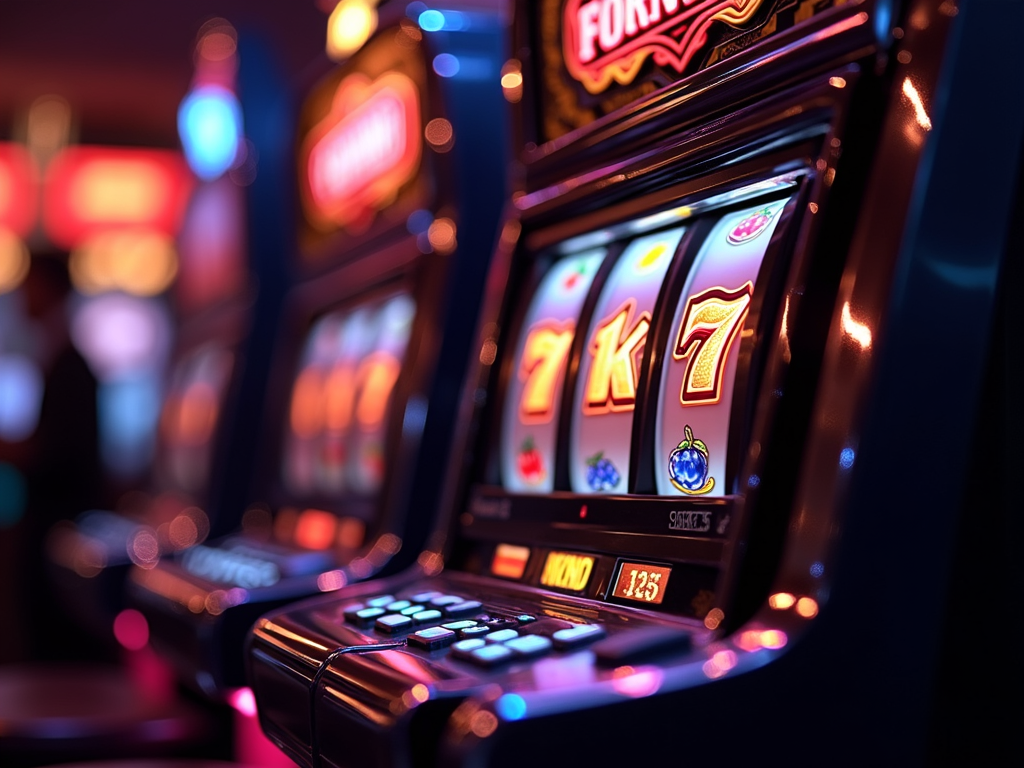 Des joueurs autour des machines à sous dans un casino belge fiable