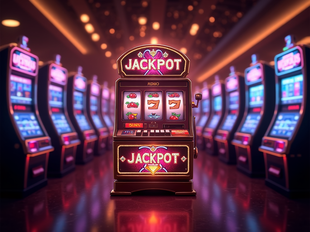 Machine à sous avec jackpot