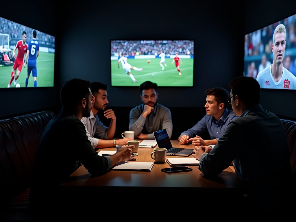 Des joueurs concentrés sur des écrans affichant des cotes de paris sportifs sur Unibet sport France